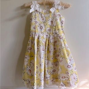 The Children’s Place girls sleeveless daisy print dress